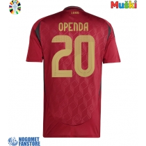 Belgija Lois Openda #20 Domaci Dres EP 2024 Kratak Rukav